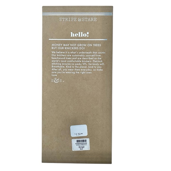 Bloomies Stripe & Stare Days Of The Week Panties Womens Small Set Of 8 Lace Trim - Picture 4 of 6